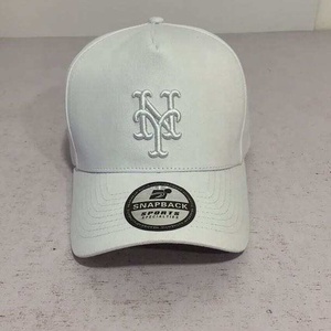 Productos principales: Gorra de béisbol promocional de 5 paneles con visera plana, 100% algodón, gorra snapback - Product Image 6