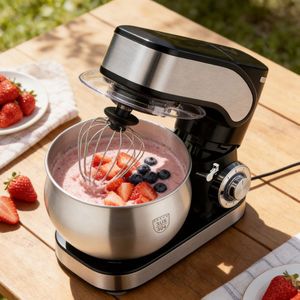 Mélangeur Planétaire Multifonctionnel 10L à 100L le Plus Vendu, Nouveau Batteur sur Socle pour Boulangerie, Idéal pour les Farines - Product Image 6