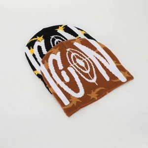 Custom Logo Unisex Acrylic Knitted Beanie <b>Hat</b> <b>Winter</b> Warmer Sports Ski Cap Skull Merino Jacquard Beanie - Product Image 2