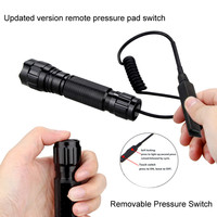 Nouvelle lampe torche laser rouge à longue portée 850 nm unique, illuminateur IR 940, lampe torche tactique haute puissance avec zoom, batterie 18650