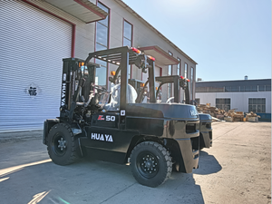 무료 배송 거친 지형 지게차 3 톤 3.5 톤 4 톤 5 톤 디젤 지게차 4x4 일본 엔진 강력 - Product Image 5