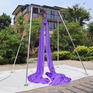 Aerial Sik Rig Yoga Swing <strong>Frame</strong> Stainless Steel Stand Height Adjustable Support <strong>Frames</strong> <strong>for</strong> Yoga <strong>Hammock</strong> Silks Hoop - Product Image 4