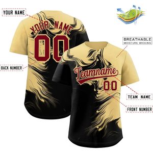 เสื้อเบสบอลแบบกำหนดเอง ระบายเหงื่อได้ดี สำหรับผู้ใหญ่ทั้งชายและหญิง พร้อมชื่อทีม 00 แบบติดกระดุม ชุดกีฬา - Product Image 2