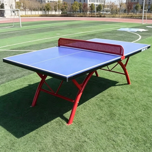 Table <span class=keywords><strong>de</strong></span> tennis <span class=keywords><strong>de</strong></span> table SMC d'extérieur, robuste, portable, résistante aux intempéries, <span class=keywords><strong>de</strong></span> compétition, fournie directement par l'usine - Product Image 4