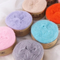 Dimuni 50g 0.9mm 480 mètres 2.0mm crochet crochet fil mohair fil