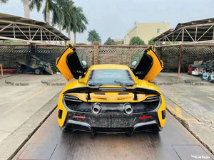 For McLaren MP4 12C Carbon Fiber Body Kit New Condition MP4 Upgrade 650S Style Front Bumper Rear Bumper <b>Block</b> Spoiler Mudboard - Product Image 5