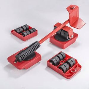 Professional Furniture Mover Lifter Wheel Durable Roller Bar Tool for <b>Moving</b> Heavy Stuffs Simple Style Transport Tool - Product Image 4