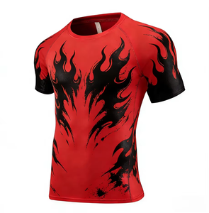 T-shirt de course unisexe durable, anti-humidité, anti-UV, personnalisable, idéal pour le stade, la plage, le running, cadeau parfait, service personnalisé - Product Image 3