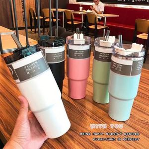Regalos Promocionales, Vaso Térmico de Acero Inoxidable Plateado de 20Oz/30Oz, Aislado al Vacío, para Viaje, con Logotipo Personalizado Impreso, para Bebidas Frías - Product Image 3