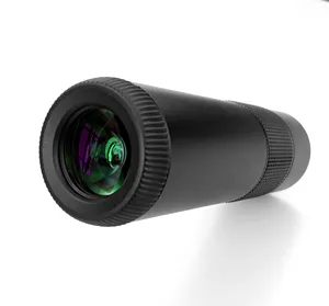 Telescópio monocular portátil 8x33 bak4, lente à prova d'água, para observação de pássaros