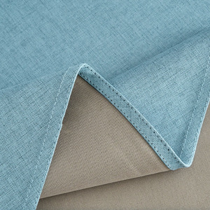 Tovaglie Rotonde Moderne Impermeabili in <span class=keywords><strong>Cotone</strong></span> e Lino <span class=keywords><strong>Blu</strong></span> Navy per Casa, Banchetti, Matrimoni ed Eventi - Product Image 5