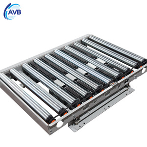 Preisgünstiger Rollenförderer Manueller Schwerkraft-Flexibler Erweiterbarer Rollenförderer zum Entladen - Product Image 1