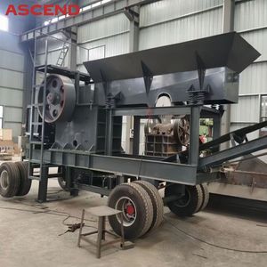 Động cơ diesel di động máy nghiền hàm pe250x400 cho đá phá vỡ cát làm với 10 20 tấn mỗi giờ công suất trong Sudan Brazil - Product Image 5