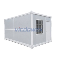 Casa Contenedor Plegable Prefabricada Tipo Z, Resistente a Terremotos, para Oficina, Campamento de Trabajadores, Almacén, Alojamiento Temporal