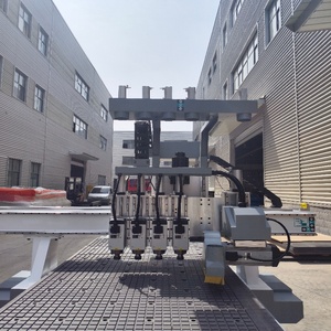 Machine CNC pour le travail du bois : <span class=keywords><strong>Scie</strong></span> à nesting, polissage, sectionnement pour la fabrication de meubles, panneaux d'armoires, motifs en mélamine et portes en bois - Product Image 5