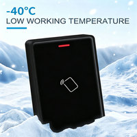 Lector de Tarjetas RFID Impermeable de 125KHz o 13.56MHz, Control de Acceso con Salida Wiegand de 26-58 bits