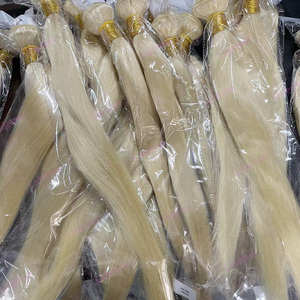 Paquets <span class=keywords><strong>de</strong></span> <span class=keywords><strong>cheveux</strong></span> indiens vierges alignés <span class=keywords><strong>de</strong></span> 40 pouces 12A cuticule couleur blonde droite 613 bon marché 613 closure vendeur d'extensions <span class=keywords><strong>de</strong></span> <span class=keywords><strong>cheveux</strong></span> humains - Product Image 6