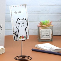 Porte-cartes de table et porte-photos de mariage modernes en métal noir de qualité supérieure, design personnalisé, fabriqués en usine vérifiée