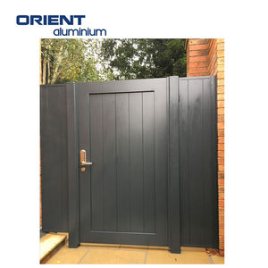 2020 nouveau design petit unique piétonnière en métal lame horizontale porte - Product Image 2