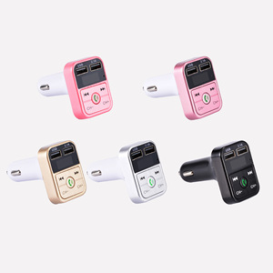 Reproductor <span class=keywords><strong>MP3</strong></span> para Auto B2 de Plástico, Inalámbrico 5.3, Manos Libres, FM, Cargador USB con Pantalla LED - Product Image 1