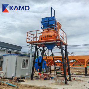 Planta de Concreto Comercial Pequeña con Registro Automático de Datos, Componentes Certificados CE, Funcionamiento Confiable, Rápido Retorno de la Inversión - Product Image 2