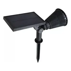 4W LED Garden Stake Luz solar para césped Luz cálida con cuerpo de PC a prueba de agua IP65 Certificado ROHS Alimentado por batería - Product Image 6