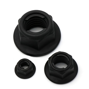 Lớp 10 Oxit Đen tất cả các loại hạt Khóa Kim loại nửa Chiều cao tay phải Hex mặt bích din6927 mô hình YD thương hiệu ngành công nghiệp ô tô số liệu - Product Image 2