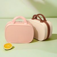 Mini Valise Cosmétique, Boîte de Rangement de Voyage Portable à Coque Rigide, Organisateur Polyvalent pour Quotidien et Vacances OEM/ODM
