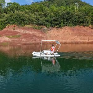 Vente chaude, catamaran <span class=keywords><strong>gonflable</strong></span> à eau personnalisé en gros pour 2 personnes, pour la pêche - Product Image 4