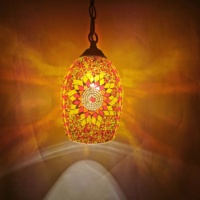 Lustre en fer et verre artisanal turc Tokin Lighting, nouveau savoir-faire créatif, idéal pour couloir, bar, hôtel, avec ampoule LED