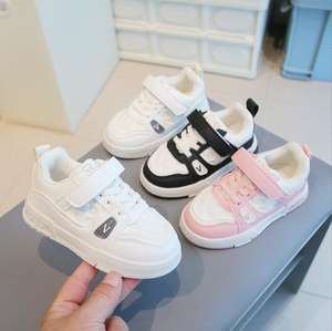 Baskets décontractées pour enfants Filles <span class=keywords><strong>Chaussures</strong></span> de couleur contrastée Baskets de sport pour garçons <span class=keywords><strong>Chaussures</strong></span> d'école pour enfants Baskets de conception pour adolescents de couleurs mélangées - Product Image 3