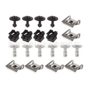Clips de tornillo B5 para placa de protección de la parte inferior del motor, Audi A4 A6 Volkswagen Passat, paquete mixto de 20 piezas - Product Image 2
