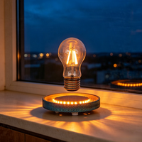 Lámpara Lunar Levitante Magnética con Control Táctil, Luz Nocturna Saturno Antigravedad, LED Blanco Cálido, para el Hogar, Regalo de Cumpleaños, Fabricada por HCNT