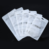 Emballage étanche pour coque de téléphone Sac zip-lock Pochette en plastique transparente personnalisée Emballage refermable auto-obturant pour accessoires mobiles