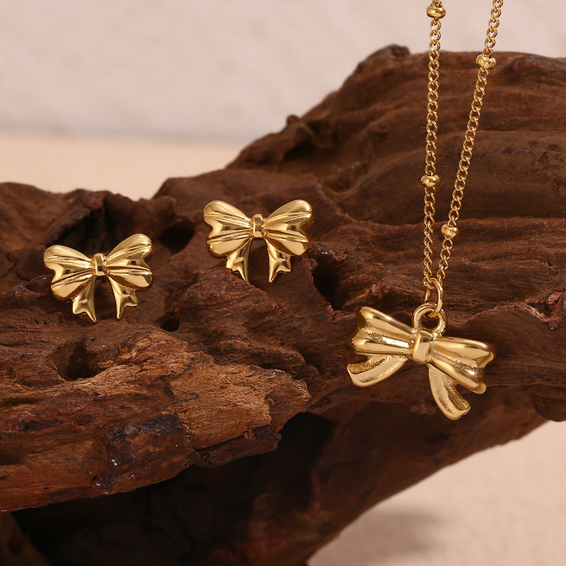 14K Gold Simple High End Titanium