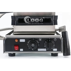<span class=keywords><strong>Gaufrier</strong></span> <span class=keywords><strong>vertical</strong></span> électrique professionnel belge en acier inoxydable avec plaques antiadhésives – Équipement de restauration personnalisé pour hôtels - Product Image 3