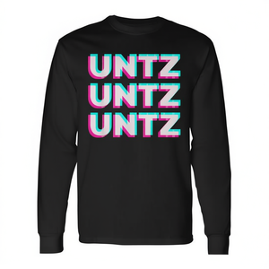 เสื้อยืดแขนยาว untz untz untz RAVE Festival TECHNO - Product Image 2