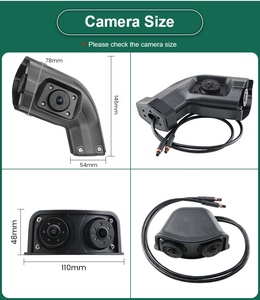 GreenYi 10.36 Inch 6 Split Screen Smart BSD <strong>Blind</strong> <strong>Spot</strong> Radar Dash Cam Monitor with Side <strong>Mirror</strong> Cameras <strong>for</strong> Truck Bus <strong>Car</strong> - Product Image 4
