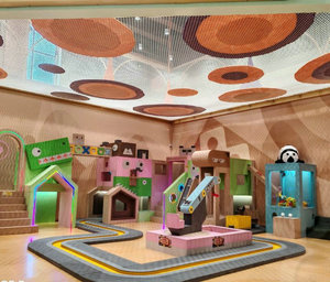 Équipement de terrain de jeu intérieur pour enfants <span class=keywords><strong>Mario</strong></span> Sport en hauteur, personnalisé sur mesure, directement de l'usine, pour la conception globale de grands projets de 13000m² - Product Image 2