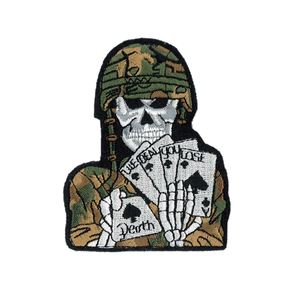 Parches Bordados Personalizados en Sarga para Gorras, Bolsos, Chaquetas y Uniformes - Tejidos a Máquina - Product Image 3