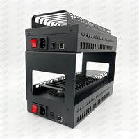 Logiciel Gratuit 40 Hub USB Chassis Farm Contrôle Unifié par Téléphone Mobile Boîtier Android pour 50 Téléphones Déverrouillage de Téléphones Granja De Celulares