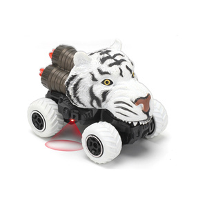 Auto Telecomandata in Plastica, Giocattolo Monster Car, Preferito dai Ragazzi, Veicolo Fuoristrada con Rotazione a 360°, Auto Giocattolo Telecomandata Tipo <span class=keywords><strong>Tigre</strong></span> - Product Image 4