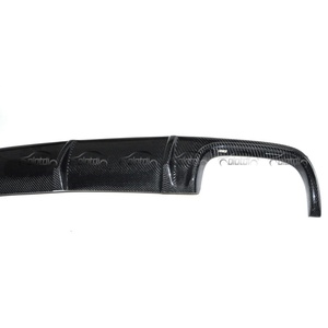 For Mercedes Benz W209 CLK Rear Bumper Lip <b>Diffuser</b> with Carbon Fiber Fins Spoiler Winglet Splitter New <b>Car</b> Tuning Product - Product Image 5