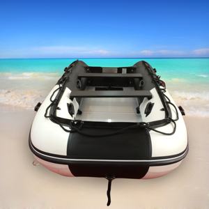 गेटे 12.4ft GTS380 जाने नाव मध्यम आकार सफेद और काले Inflatable समुद्र खेल नाव जहाज़ के बाहर इंजन के साथ 380cm - Product Image 6