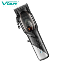 Tondeuse à cheveux professionnelle rechargeable sans fil de machine de coupe de cheveux de salon de VGR-002 pour les hommes