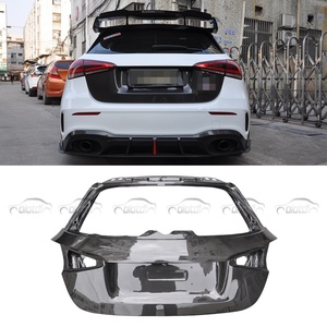 Pour Mercedes Benz Classe A W177 A45, couvercle de coffre arrière en fibre de carbone humide, spoiler, garniture, tuning automobile - Product Image 2