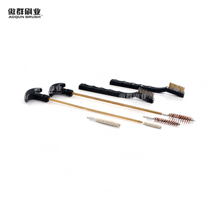 6 pièces <span class=keywords><strong>brosse</strong></span> d'alésage de différentes tailles <span class=keywords><strong>brosse</strong></span> de nettoyage à fil torsadé avec poignée <span class=keywords><strong>tige</strong></span> hexagonale de 1/4 pouces pour perceuse à percussion, - Product Image 4