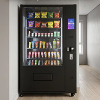Distributeur automatique de snacks et de boissons de qualité industrielle Zhongda pour bureaux, optimisation de l'espace