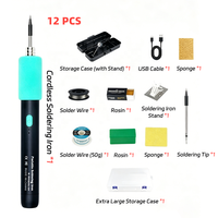 Fer à souder de précision YaoGong 210-USB, contrôle de température à 3 niveaux, embouts interchangeables, portable, rechargeable par USB, pour téléphone portable