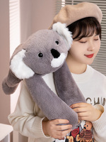 Peluche lestée Animal Crossing : Renard, raton laveur, paresseux – Jouets en peluche au design mignon, super doux en coton PP, coussin anti-stress